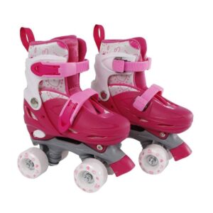 Street Rider Kinder Rolschaatsen – Verstelbare Hardboot Roze
