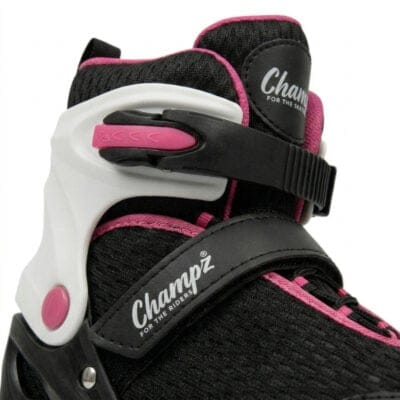 Champz Inline Skates Kinder – Pro Skeelers Zwart/Roze – Bild 4