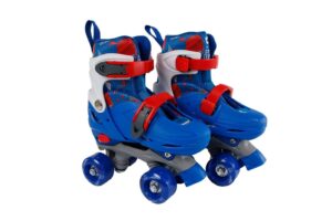 Street Rider Kinder Rolschaatsen – Verstelbare Hardboot Blauw