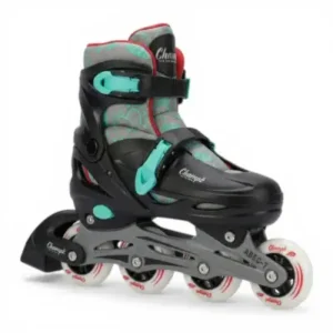 Champz Inline Skates Kids - Anfänger Skeelers Schwarz