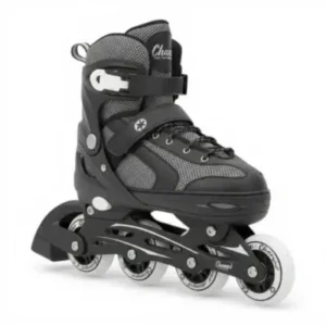 Champz Verstellbare Kinder Inline Skates - Schwarz