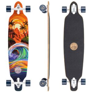 Osprey Sunset 39" Twin Tip Longboard - Drop-Through Trucks - ABEC 9