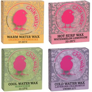 Chikwax Surf Wax – Voor Elke Watertemperatuur – Milieuvriendelijk – Maximale Grip
