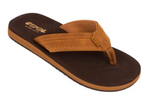 Cool Shoe Corp. Cloud Brown Heren Slippers | Comfort & Grip