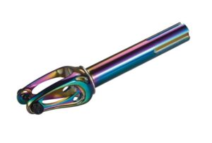 Chilli Beast V2 voorvork - neochroom - Oil Slick Finish