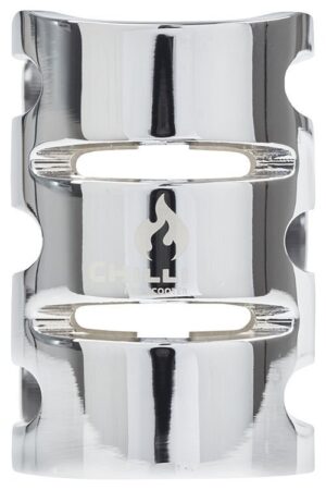 Chilli Chilli Clamp HIC - 3 - Bolt - Polished - Chilli HIC clamp Zilver 3-bouts