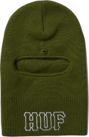 HUF Vogel Balaclava / Muts – Unisex – Groen – Convertible
