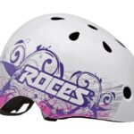 ROCES Tattoo Aggressive Skate Helmet White 58-62cm (L) - Protection urbaine