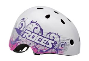 ROCES Tattoo Aggressive Skate Helmet White 58-62cm (L) - Urban bescherming