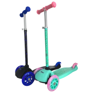 Champz Kinderstep 3 Wielen – Verstelbaar met LED Wielen